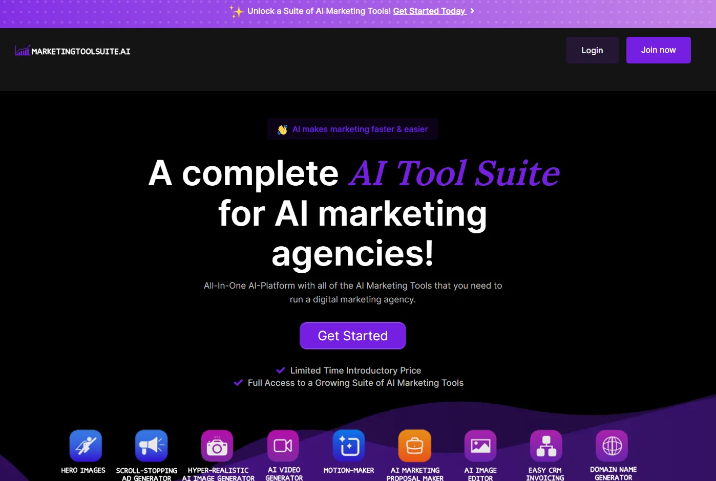 Marketing Tool Suite